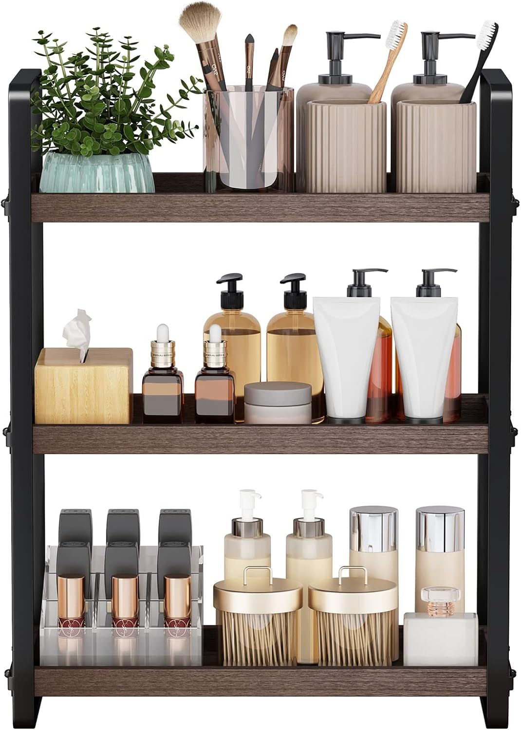 Bathroom Counter Organizer - 3 Tier Storage Solution for All Spaces