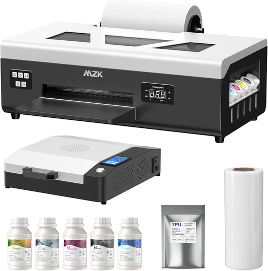 DTF T-Shirt Printer with White Ink System