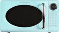 Nostalgia Retro Microwave Oven 0.7 Cu Ft - Compact 700W Countertop