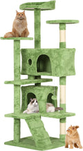 BestPet 54in Cat Tree Tower for Indoor Cats with Fun Toys