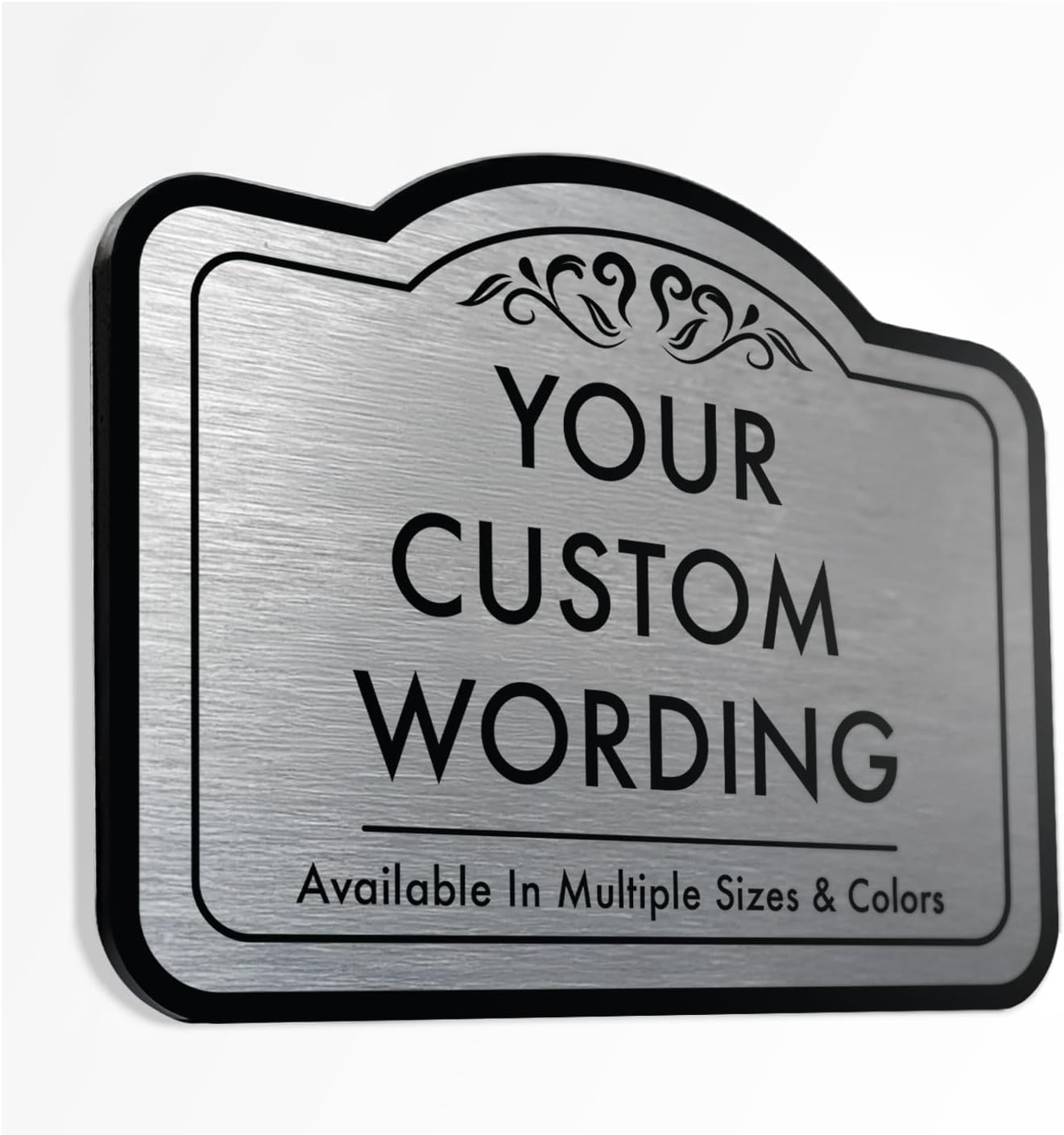 Custom Decorative Outdoor Metal Signs for Home and Business