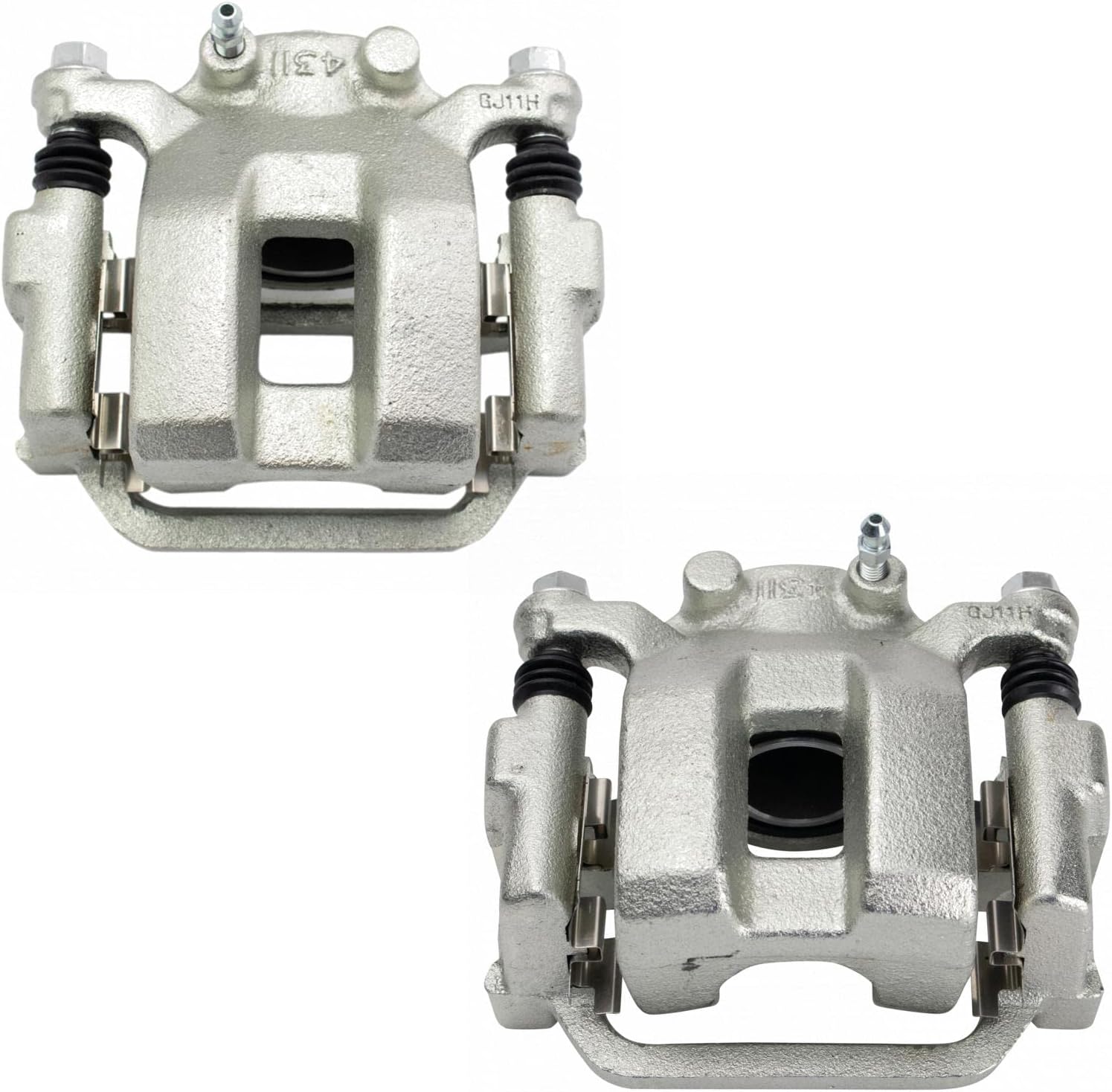 TRQ Rear Brake Caliper Set for 2003-2008 Infiniti FX35 FX45
