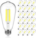DAYBETTER Vintage LED Edison Bulbs E26 60W Equivalent - Bright