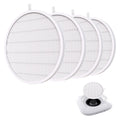 MelodySusie Nail Dust Collector Replacement Filter 4 Pack - Reusable
