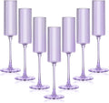 16 Pack Plastic Champagne Flutes 5.5 Oz Reusable Unbreakable - Elegant