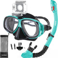 Nearsighted Snorkel Mask for Adults & Youth - Prescription Options