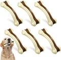 Sosation 6 Pcs Dog Toys for Aggressive Chewers - Tough Bones