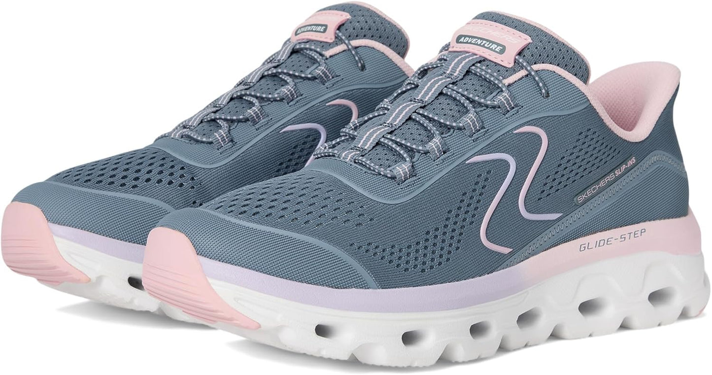 Skechers Womens Glide Step Sole Hands Free Slip-ins for Comfort