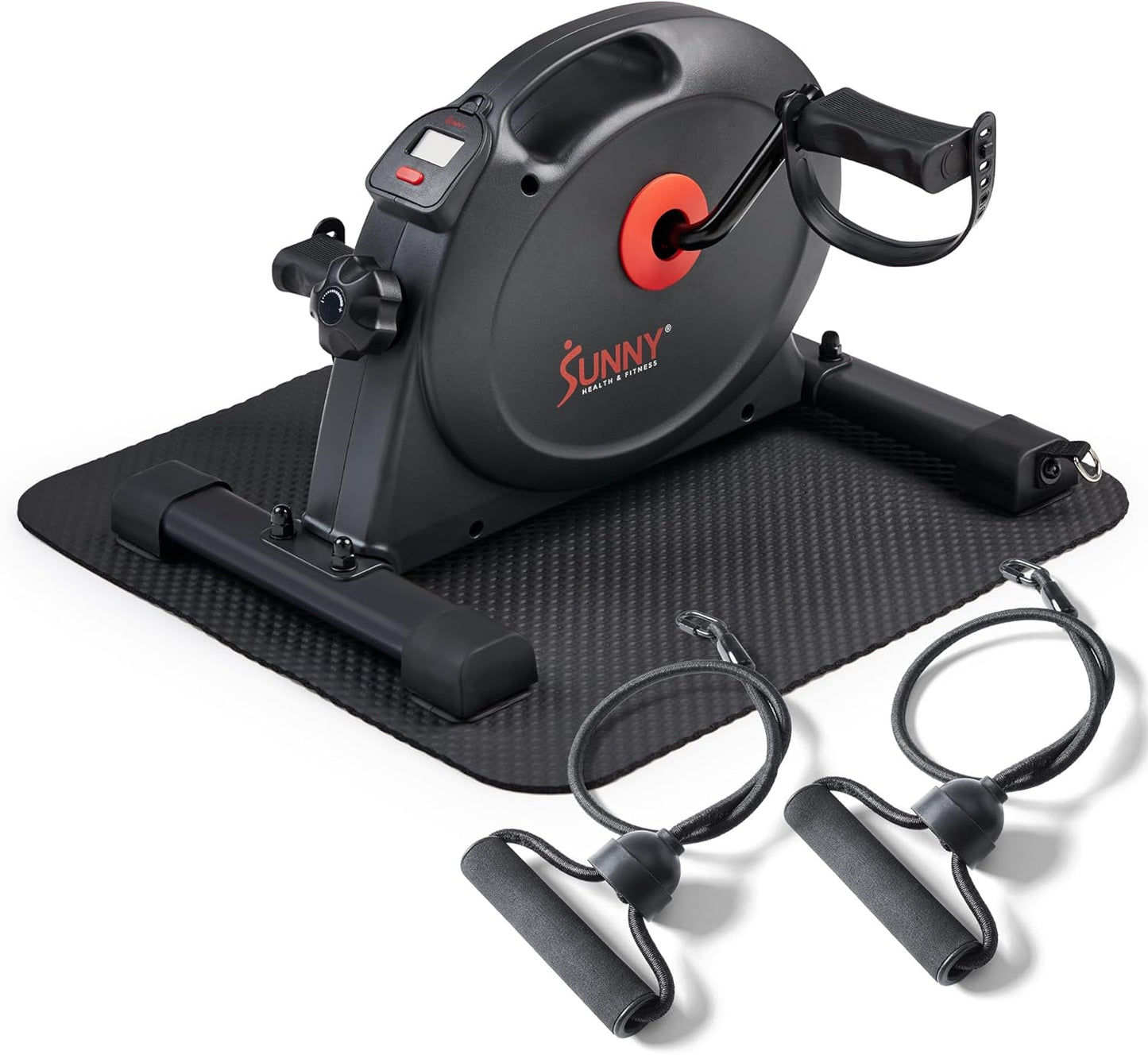 Sunny Health & Fitness Smart Under-Desk Bike for Easy Workouts