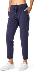 G Gradual Women's Pants 7/8 Stretch Ankle Sweatpants - Deep Pockets