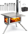 Portable Green Stove for Camping & Hunting