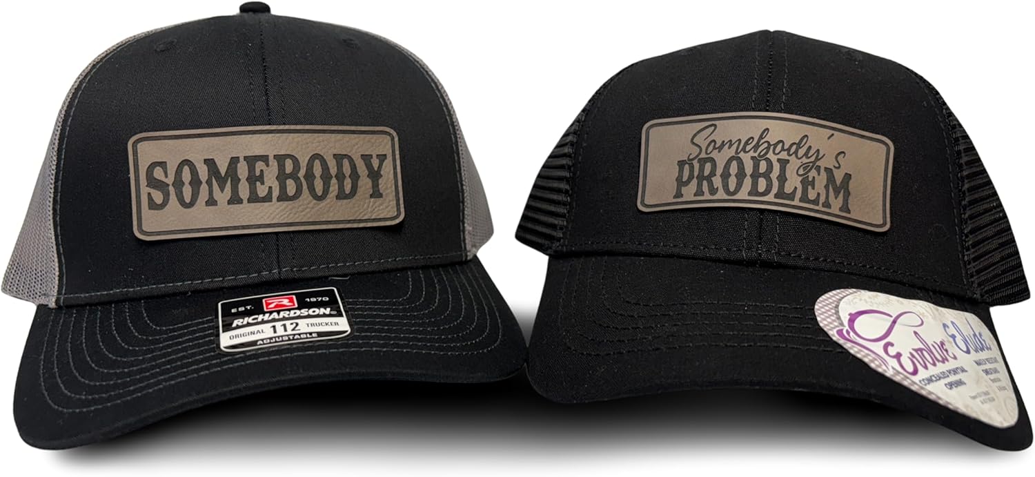 Somebody's Problem Vintage Trucker Hats for Men & Women