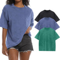 Retro Oversized Cotton T-Shirts for Women - Casual Grunge Style