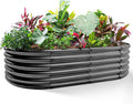 Land Guard Galvanized Raised Garden Bed Kit 8x4x1.5ft - Large Planter