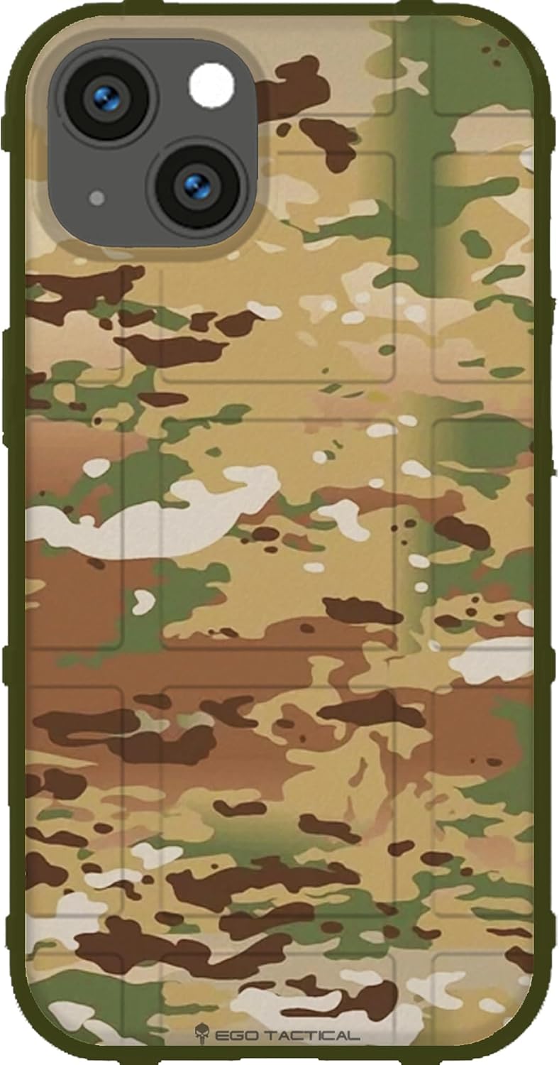 EGO TACTICAL Rugged Shield Case for iPhone 13 - Multicam Design