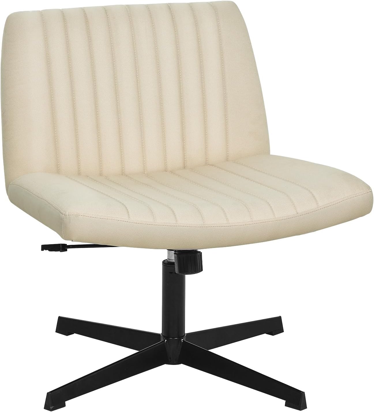 Criss Cross Armless Office Chair - Height Adjustable & Comfortable