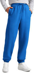 CRZ YOGA Cotton Fleece Lined Relaxed Sweatpants 32in - Soft Thick