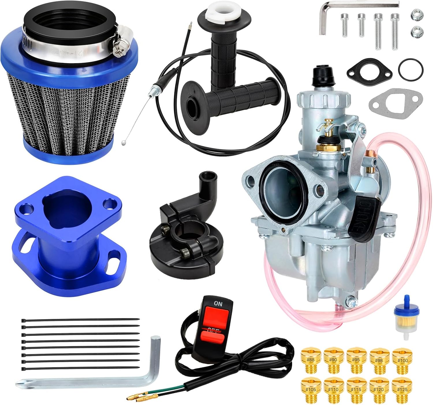 VM22 Carburetor Kit for Predator 212cc Mini Bike Performance Parts