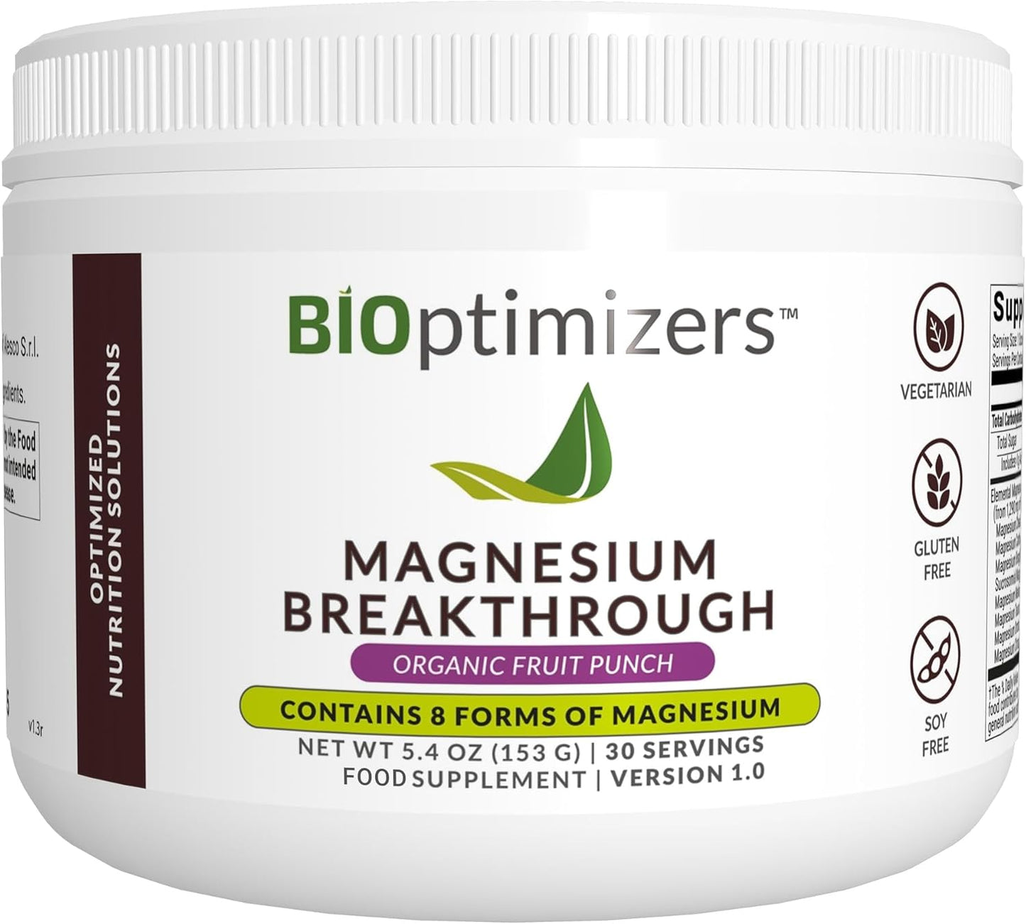 BIOptimizers Magnesium Breakthrough Drink for Sleep & Recovery