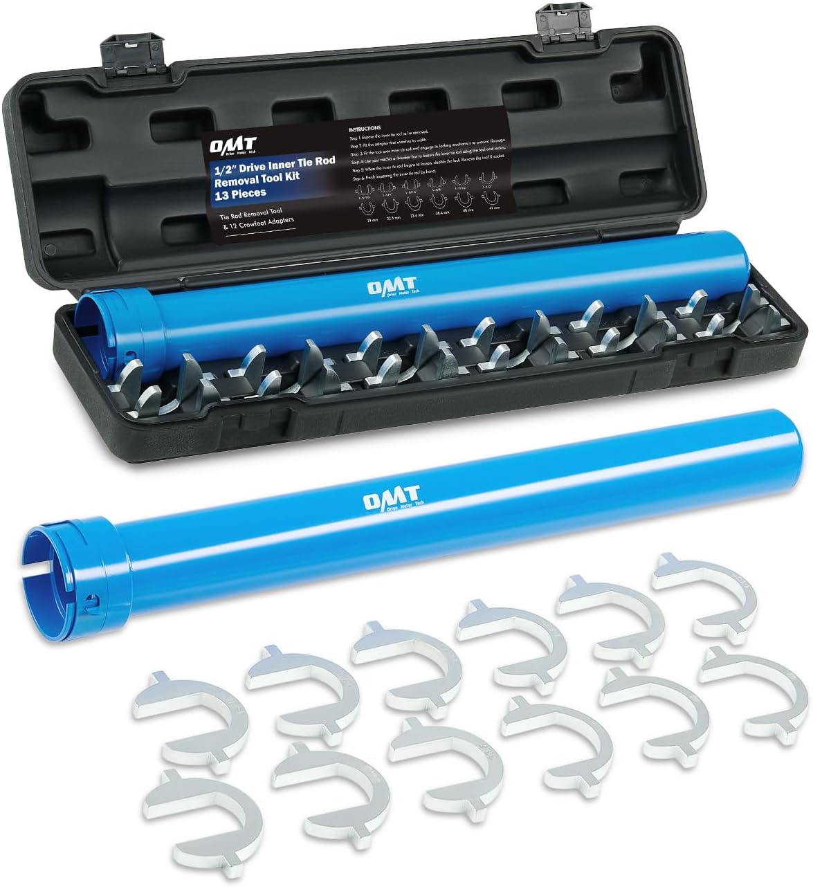 Orion Motor Tech Inner Tie Rod Removal Tool Kit for Easy Use