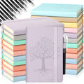 Pocket Leather Notebooks with Pen Set - Compact A6 Journals for Notes