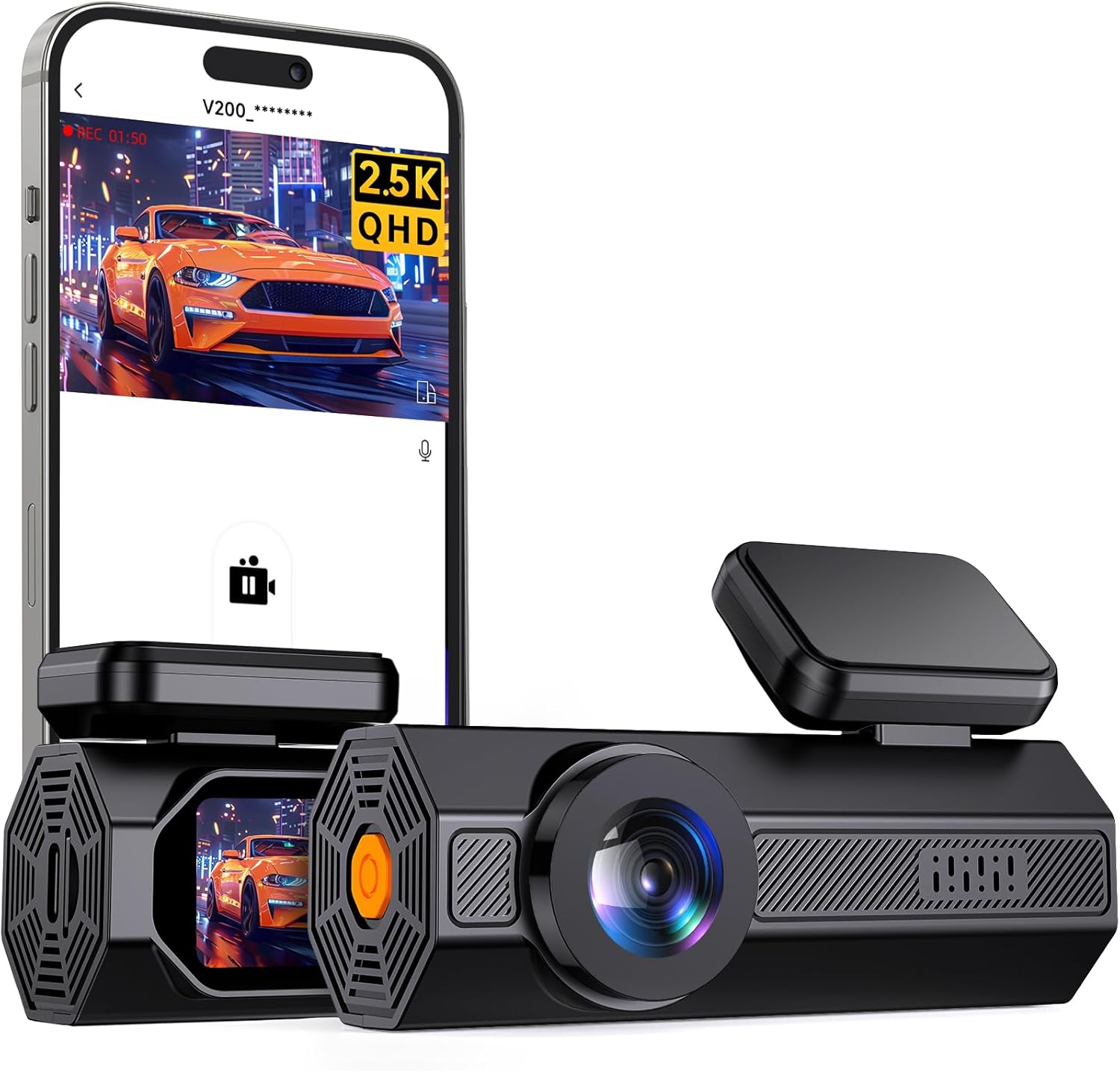 Veer into Safety: 1440P WiFi Dash Cam