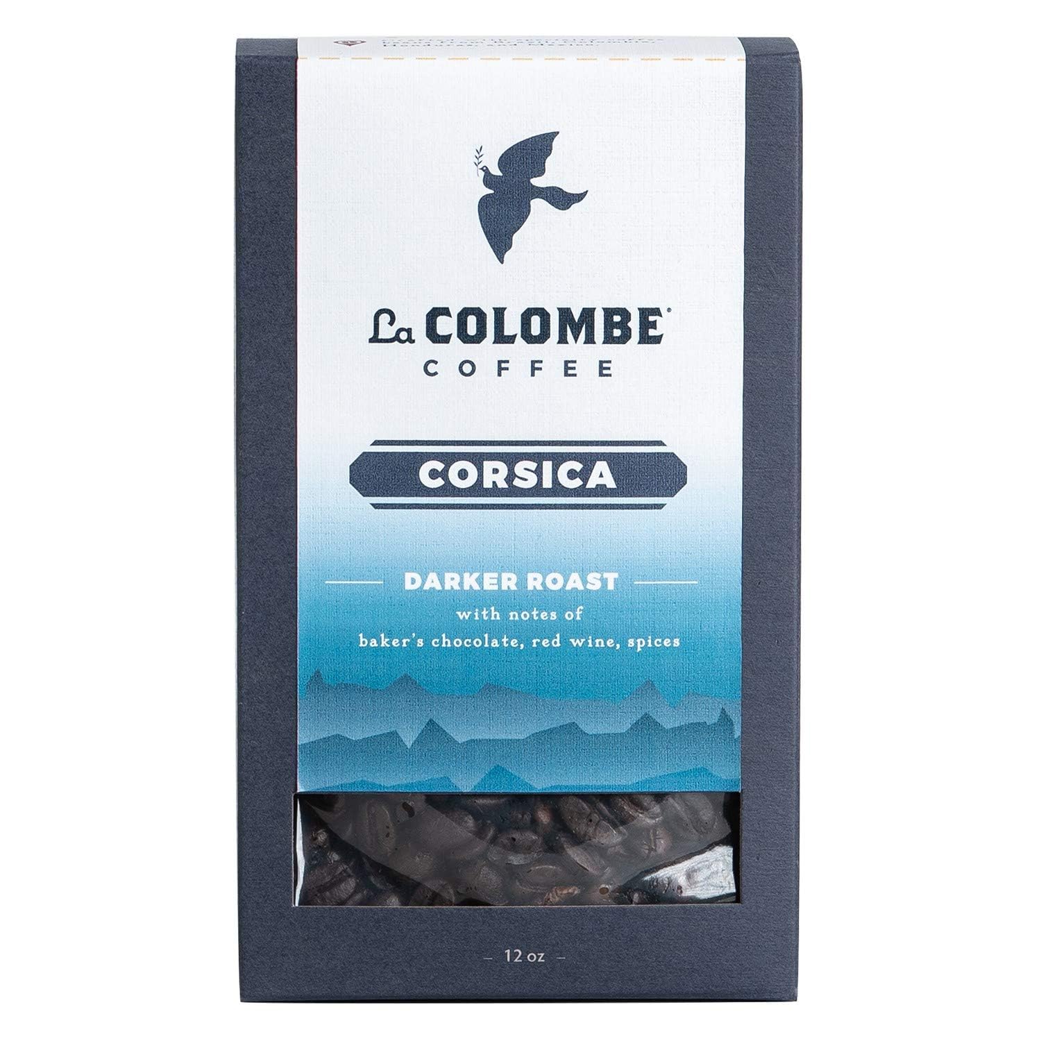 La Colombe Corsica Dark Roast Whole Bean Coffee - 12 Ounce Pack