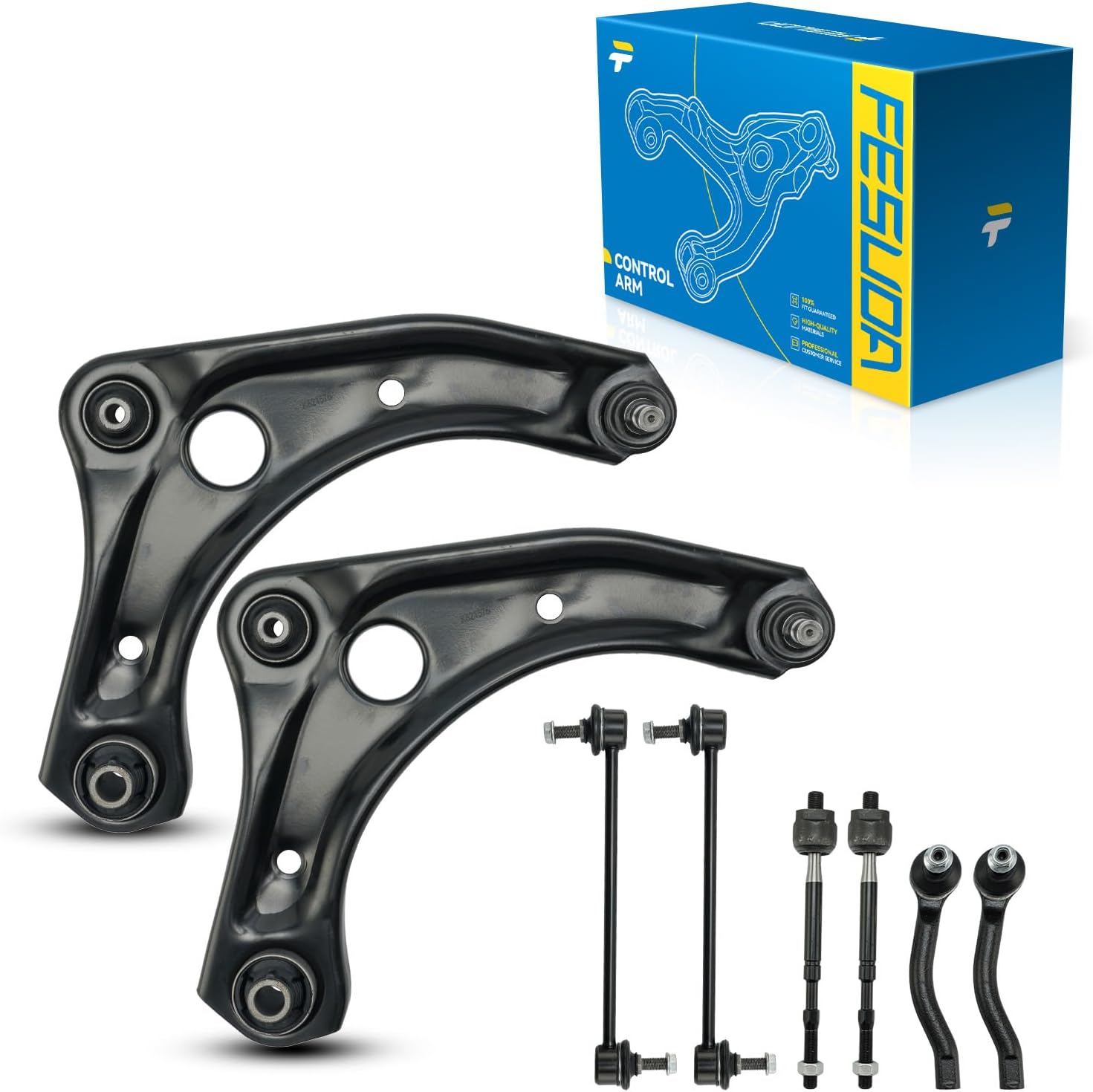 PHILTOP 8pcs Suspension Kit for Nissan Versa and Micra Models