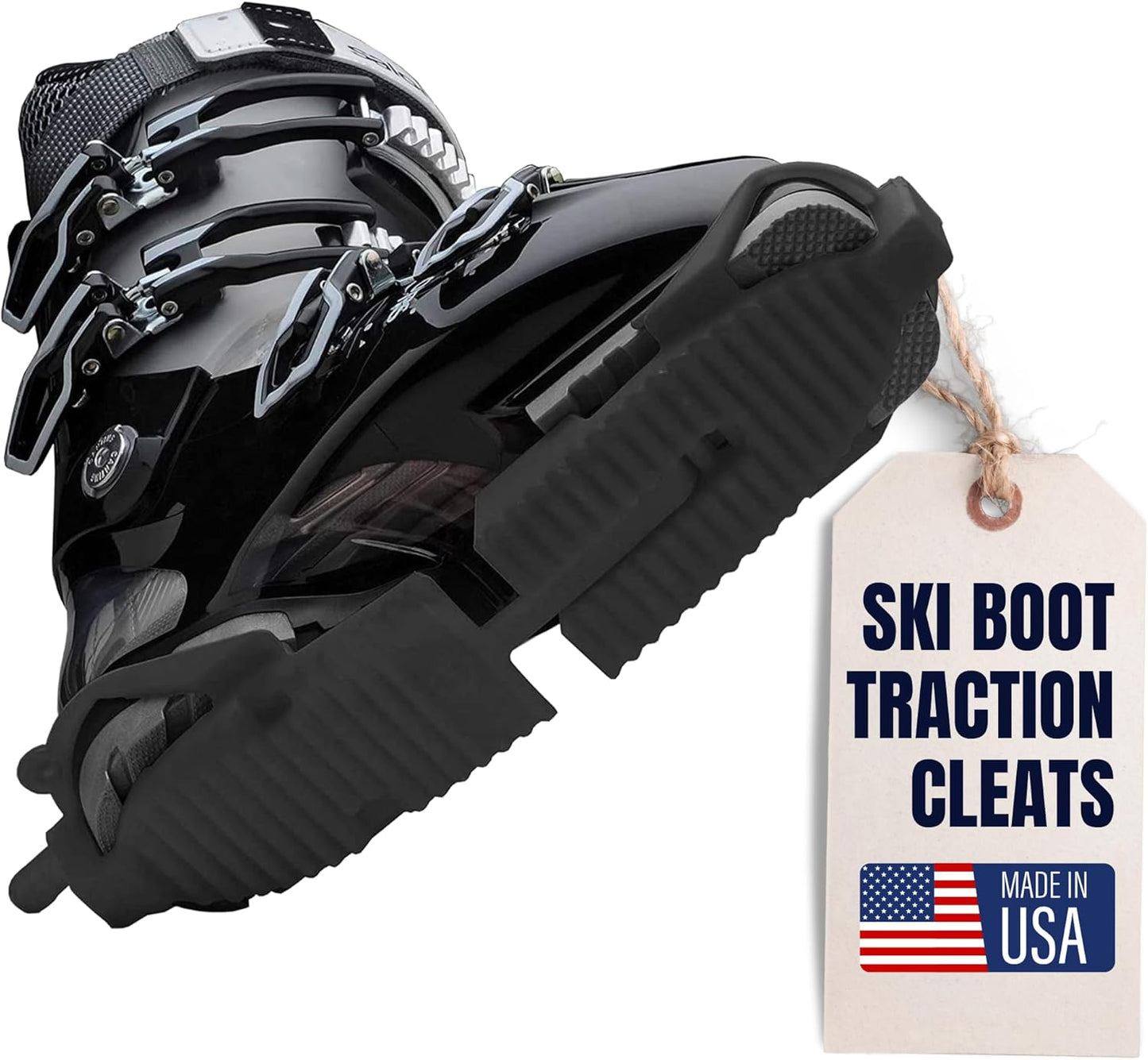 Foldable Ski Boot Cleats - Enhanced Traction on Ice!