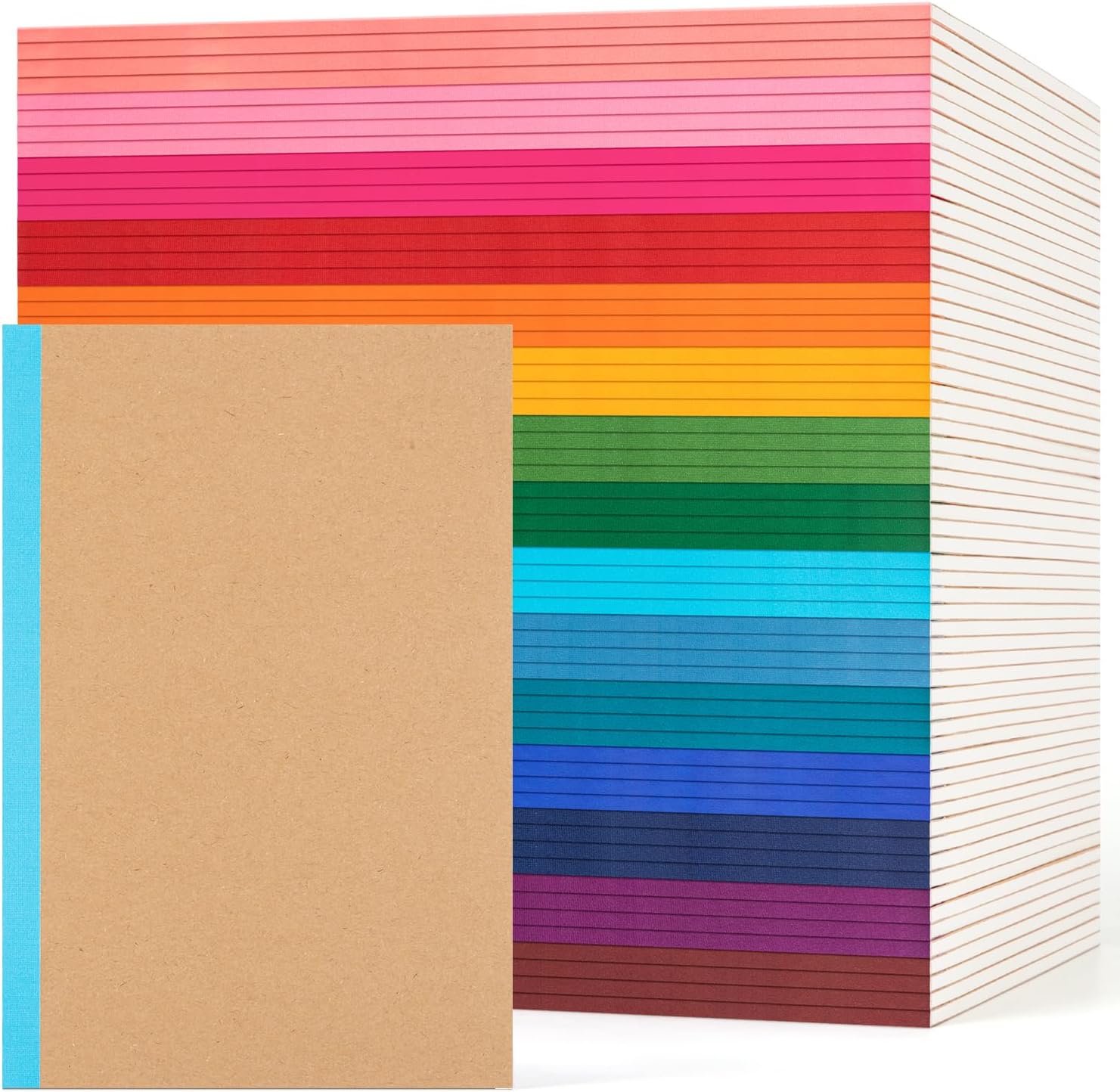 60 Pack Composition Notebook Journals for School and Office Use