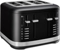 KitchenAid 4 Slice Toaster KMT4109BM Black Matte - Even Toast