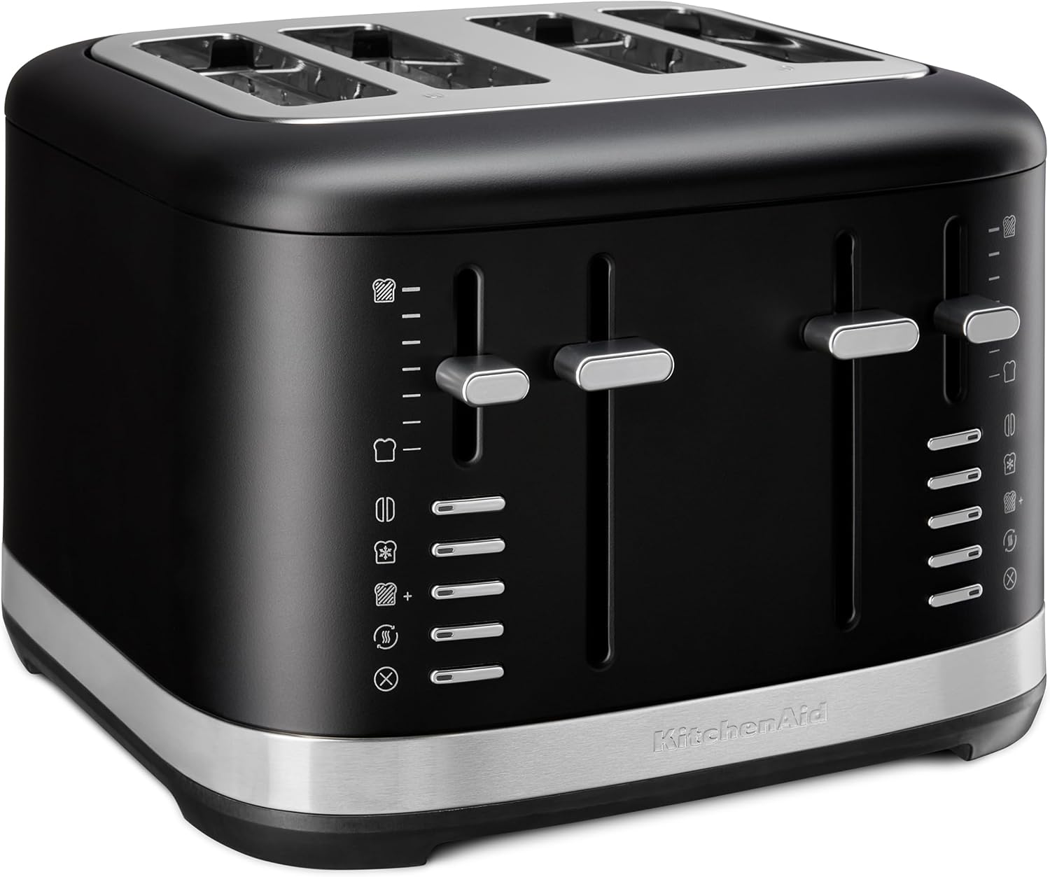 KitchenAid 4 Slice Toaster with Extra-Wide Slots for Versatility