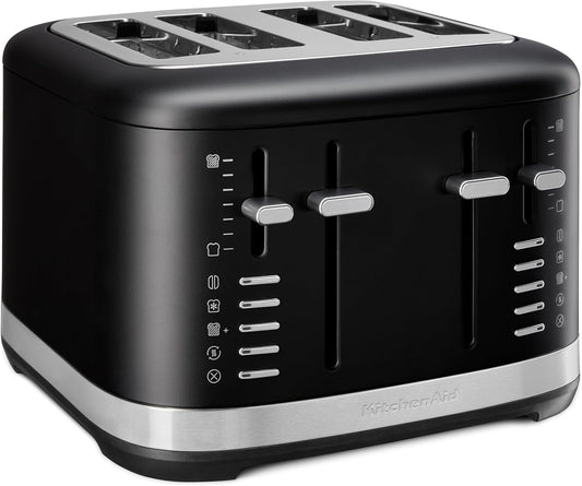 KitchenAid 4 Slice Toaster with Extra-Wide Slots for Versatility
