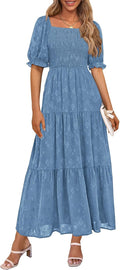 Women's Casual Midi Dresses by PRETTYGARDEN for Summer Outings