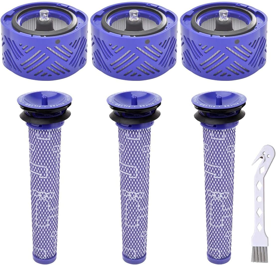 6 Pack Dyson V6 Vacuum Filters: Maximize Cleaning Power!
