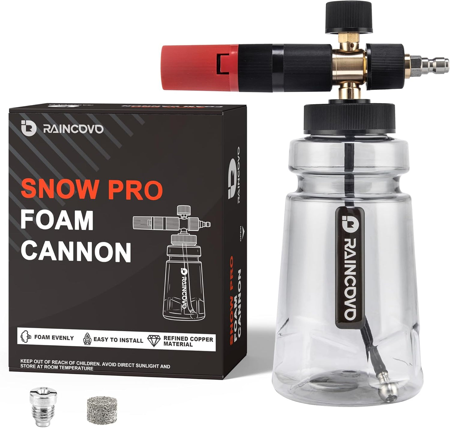 Foam Cannon Wide Mouth for Pressure Washer - Thick Snow Foam