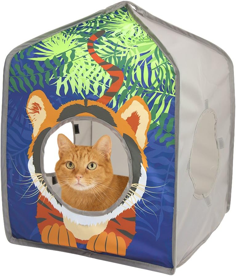 Kitty City Jungle Cat Cube Combo: 4-in-1 Cat Haven!