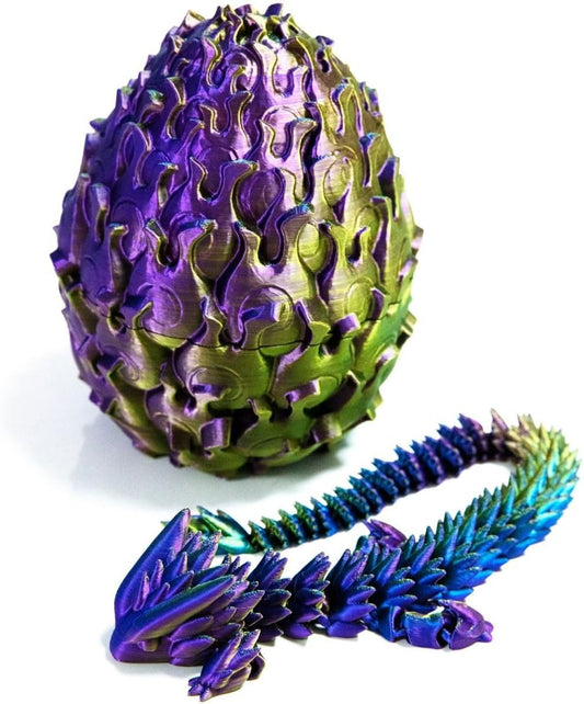 Legendary Dragon Fidget Toy - Colorful 3D Print