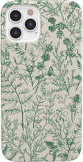 Casely iPhone 12/12 Pro Case Sage Garden - Slim Floral Protection
