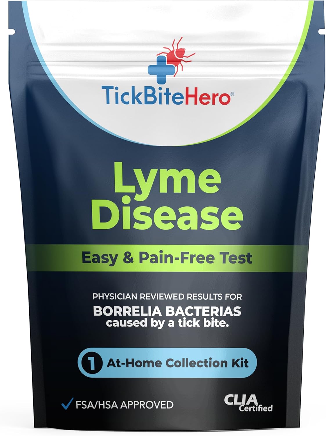 TickBiteHero Lyme Disease Test Kit for Easy At-Home Testing