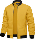 TACVASEN Men's Lightweight Bomber Jacket - Casual Spring/Fall Layer