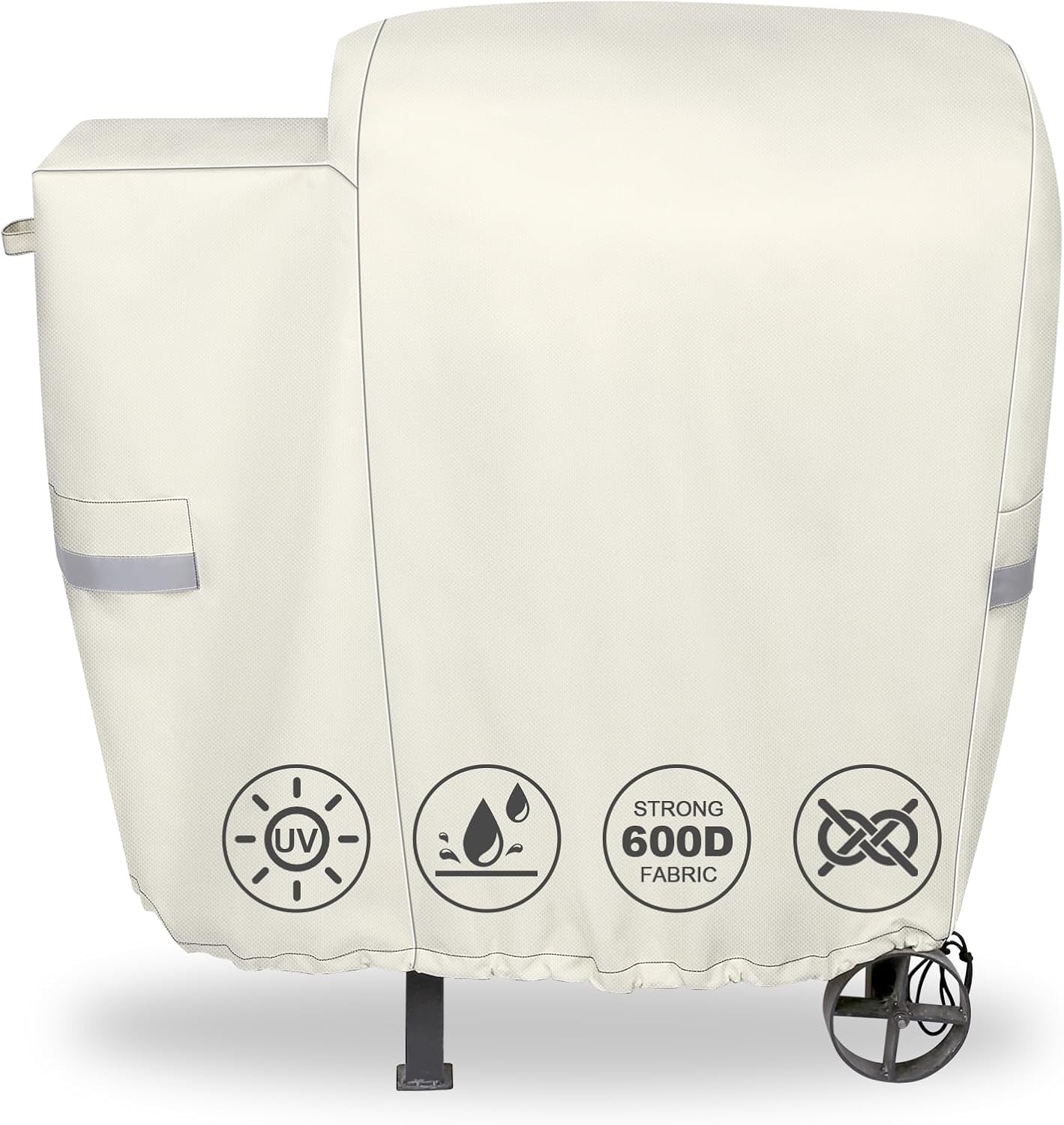 Heavy Duty 600D Waterproof BBQ Grill Cover for Pit Boss Models
