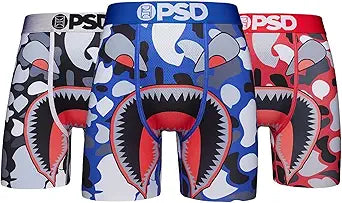 PSD Men's Warface Boxer Briefs - Breathable Supportive Underwear