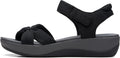 Clarks Women's Sporty Ankle Strap Sandals for Comfort and Style