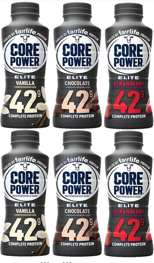 High Protein Workout Recovery Shakes Variety Pack