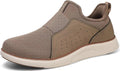 Men Laceless Lightweight Walking Shoes - Breathable Fashion Sneakers