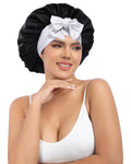 AWAYTR Silk Bonnet for Sleeping Women - 100% Mulberry Silk