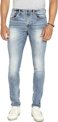 Buffalo David Bitton Men's Skinny MAX Jeans in Light Medium Wash