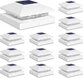 Solar Post Cap Lights Outdoor 12pack - Bright Warm White Deck Accent