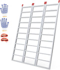 Aluminum Tri-Folding Truck Ramps 1850Lbs Max - Strong Portable Loading